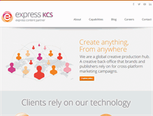 Tablet Screenshot of expresskcs.com